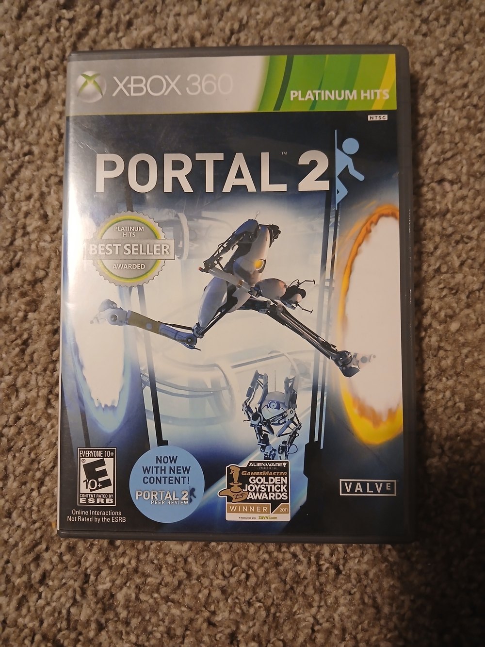 Portal 2 Xbox 360 Complete With Manual